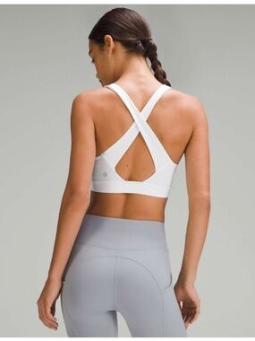 lululemon envital sport bra d/dd cup white